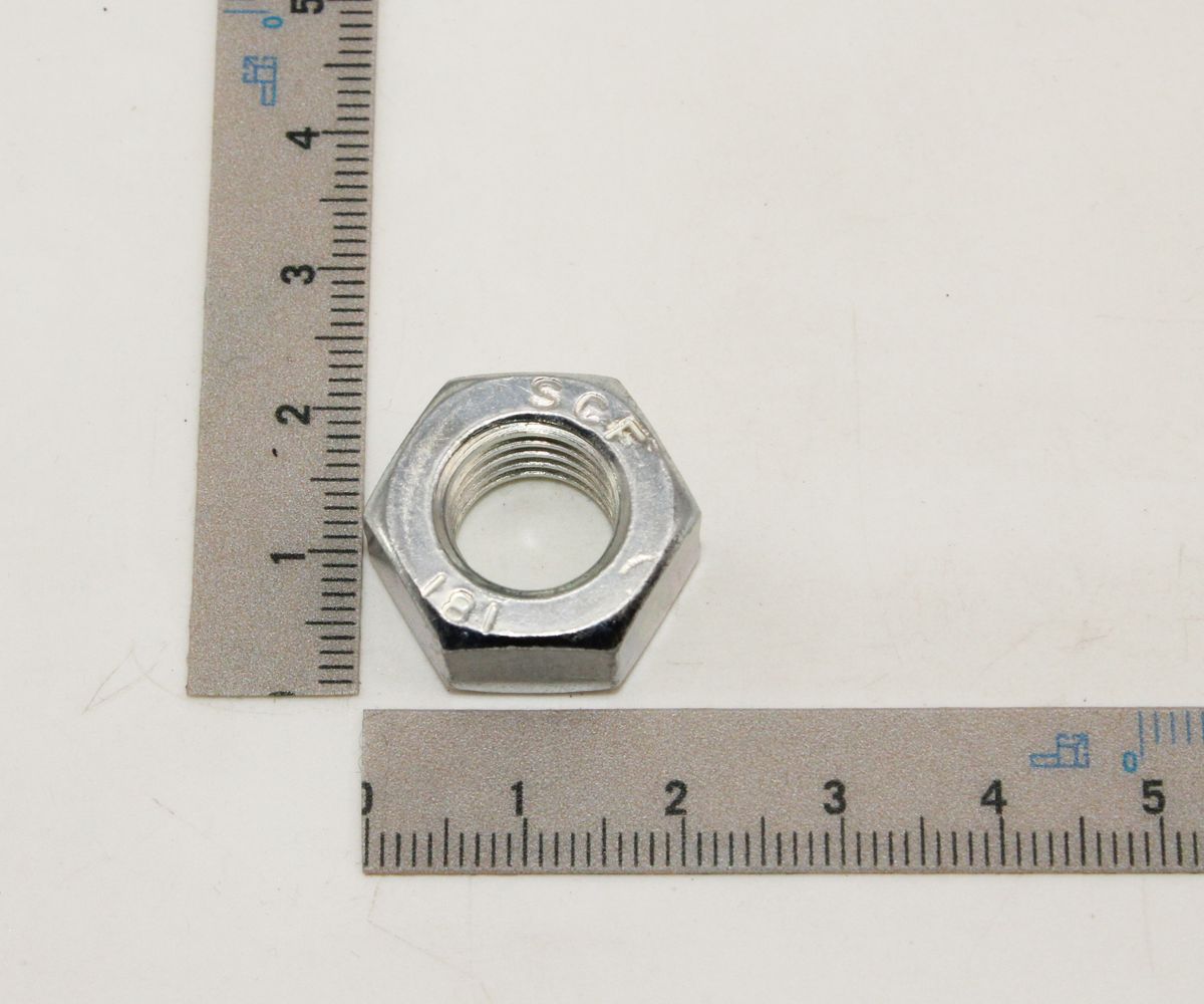 Scheppach M12 hexagon nut with integrated scale reference
