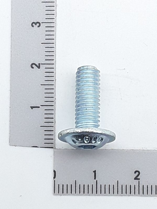 Scheppach oval flange head screw (ULF-M6x16) shown