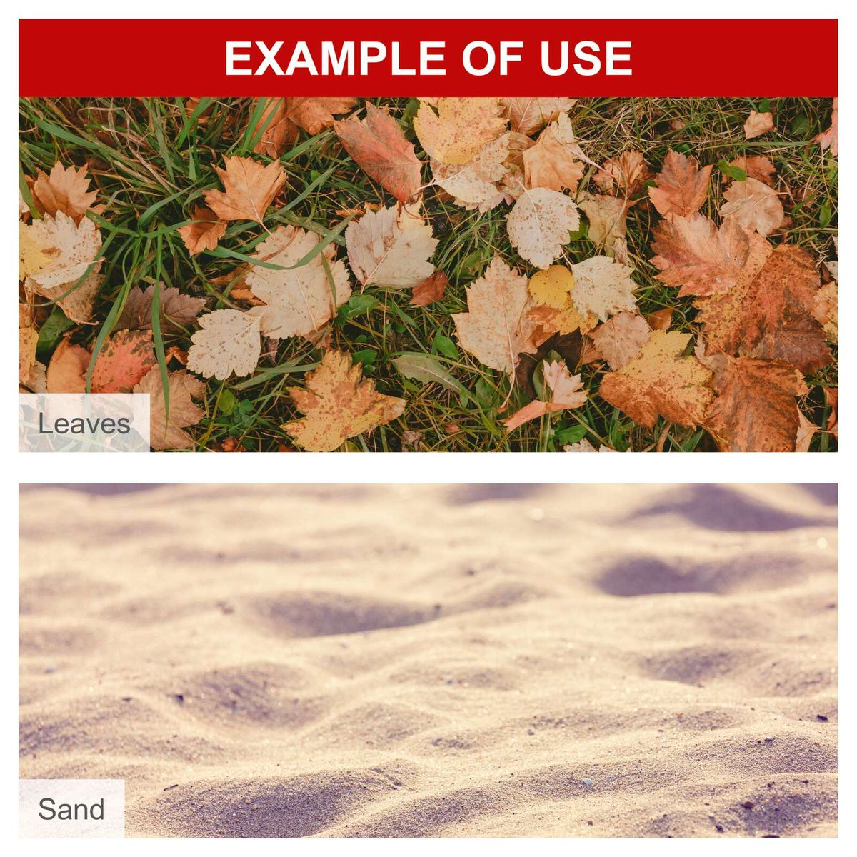 Leaf blower with text detailing airflow speed and engine power