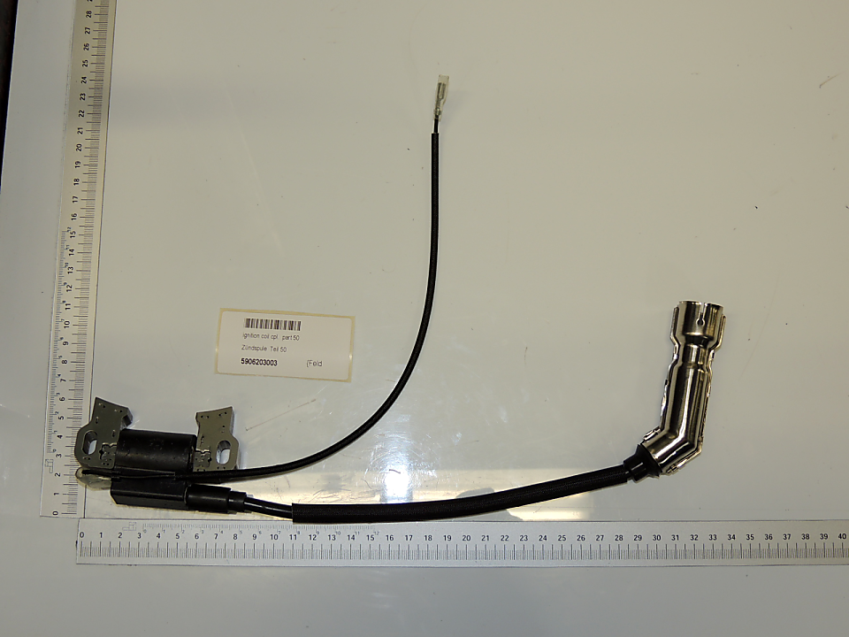 Scheppach ignition coil with flexible connector, part 5906203003