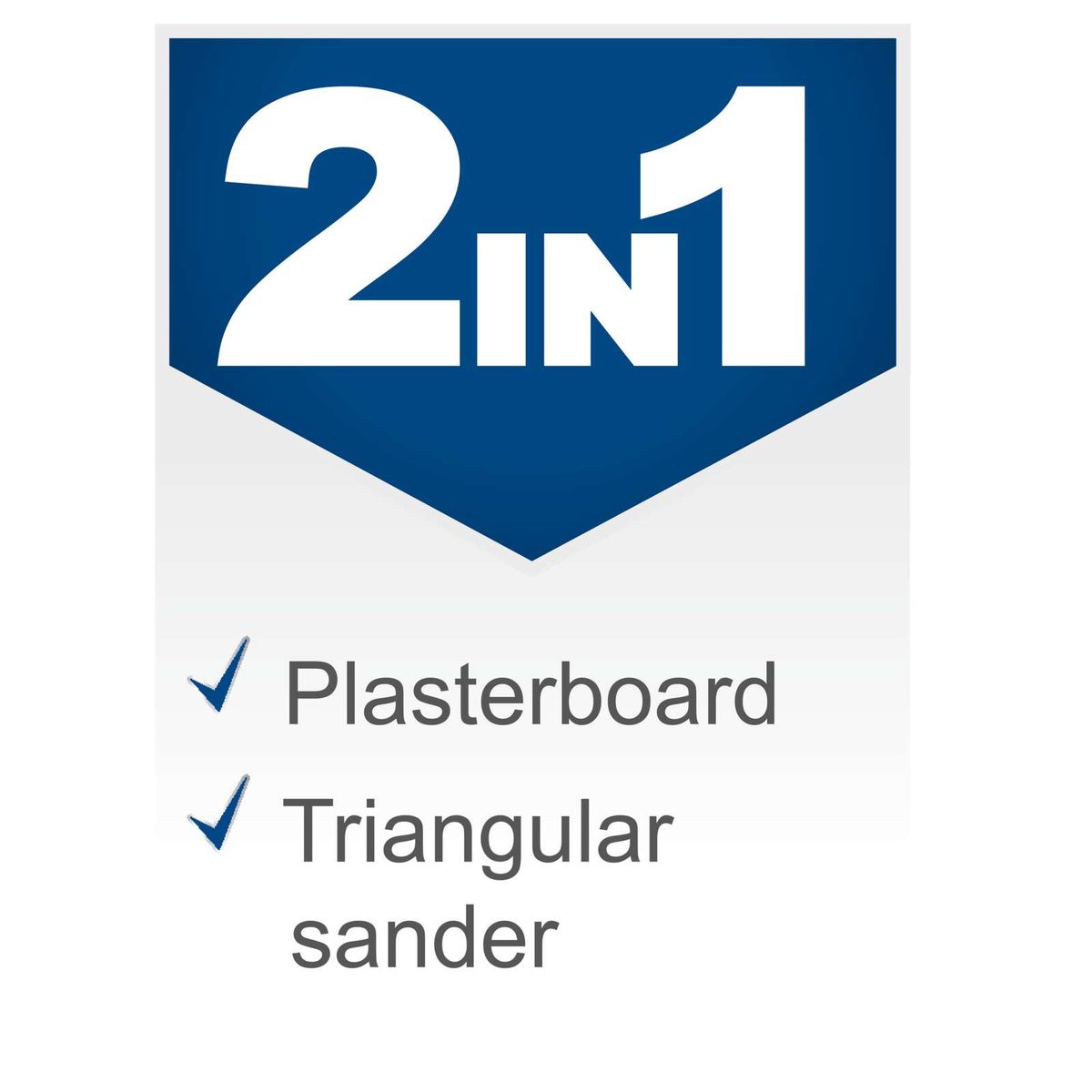 Wall & ceiling sander featuring both board and triangular head capabilities