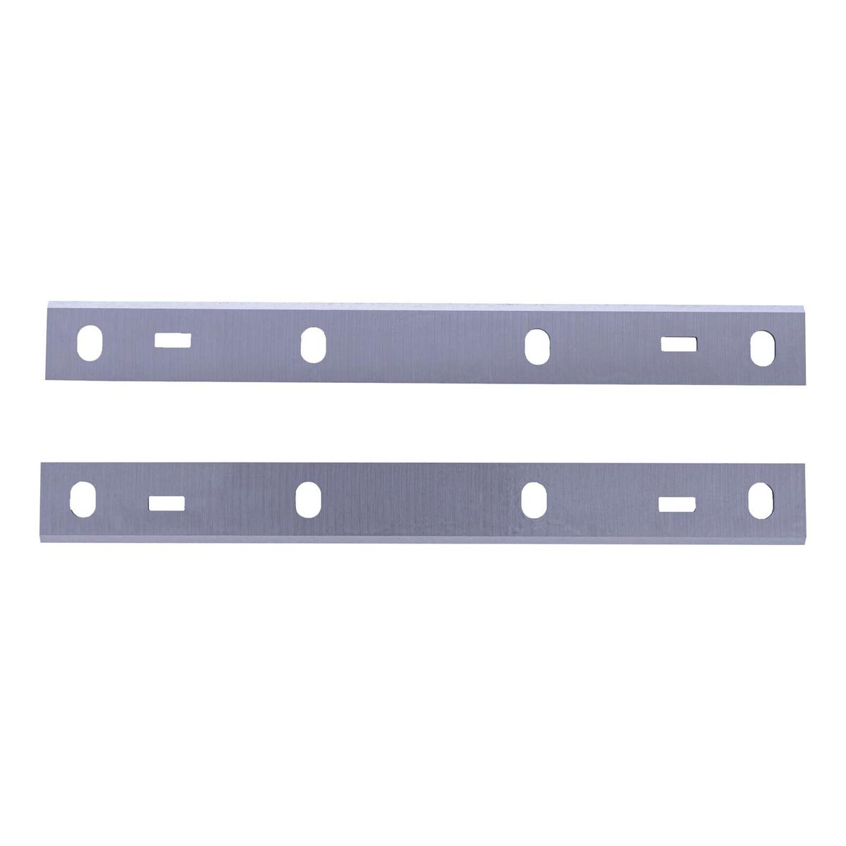 Scheppach planer knife with four guide holes for accurate alignment and securing