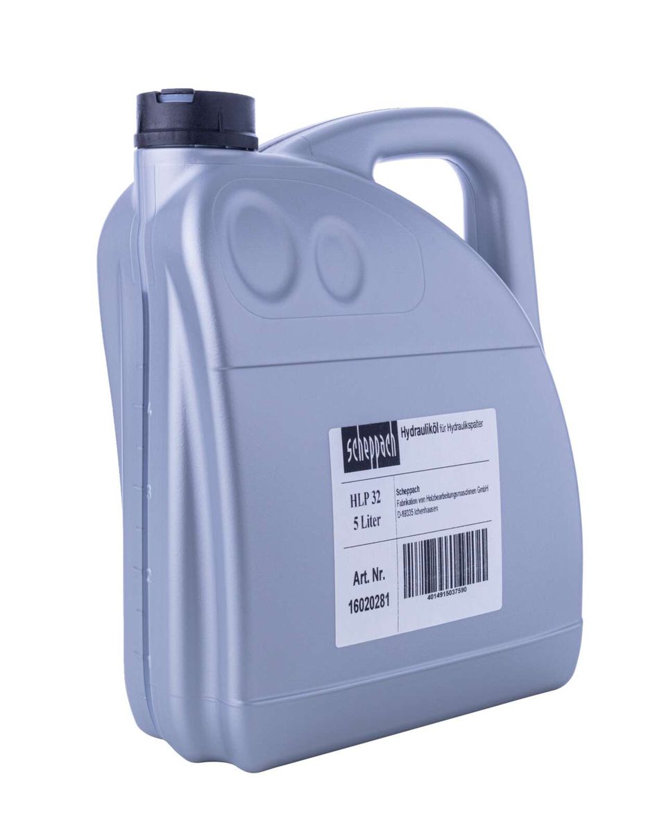 5-litre hydraulic oil (Scheppach HLP 32) for hydraulic spanners