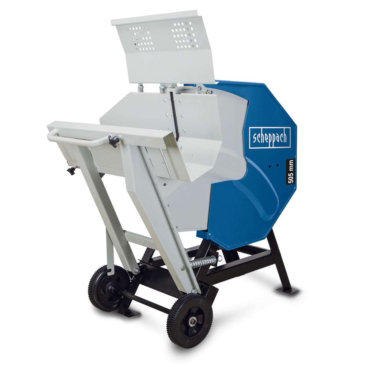 Scheppach rocking log saw HS510 with 505mm cutting width, 3000W, 230V, 50Hz