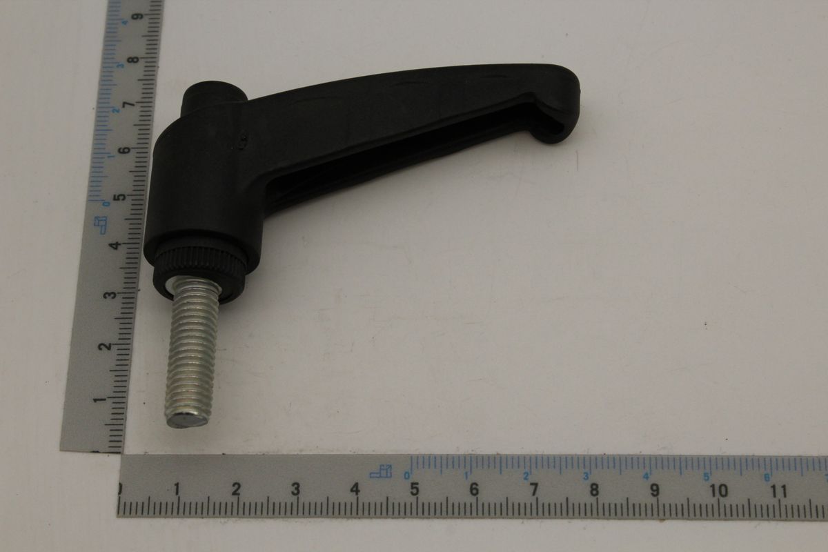 Adjustable clamping lever screw M8x25