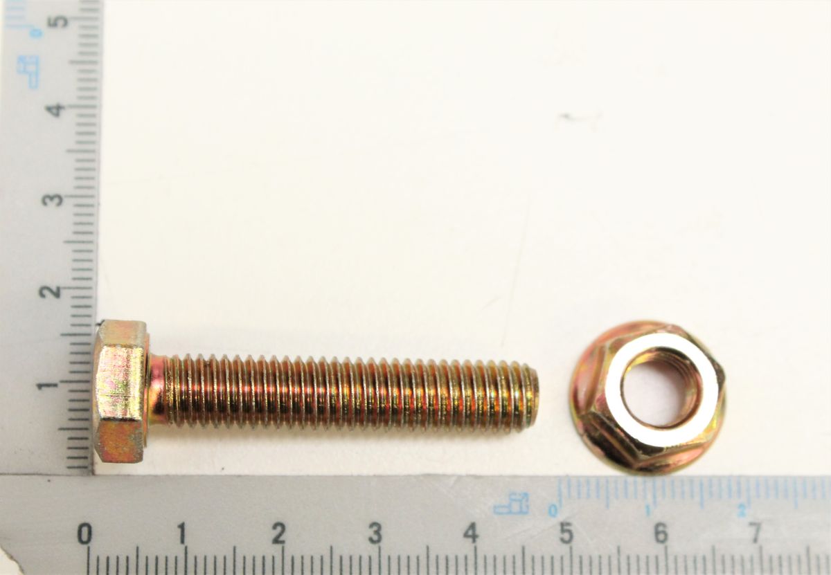 Hexagon bolt with M8 x 40 mm thread