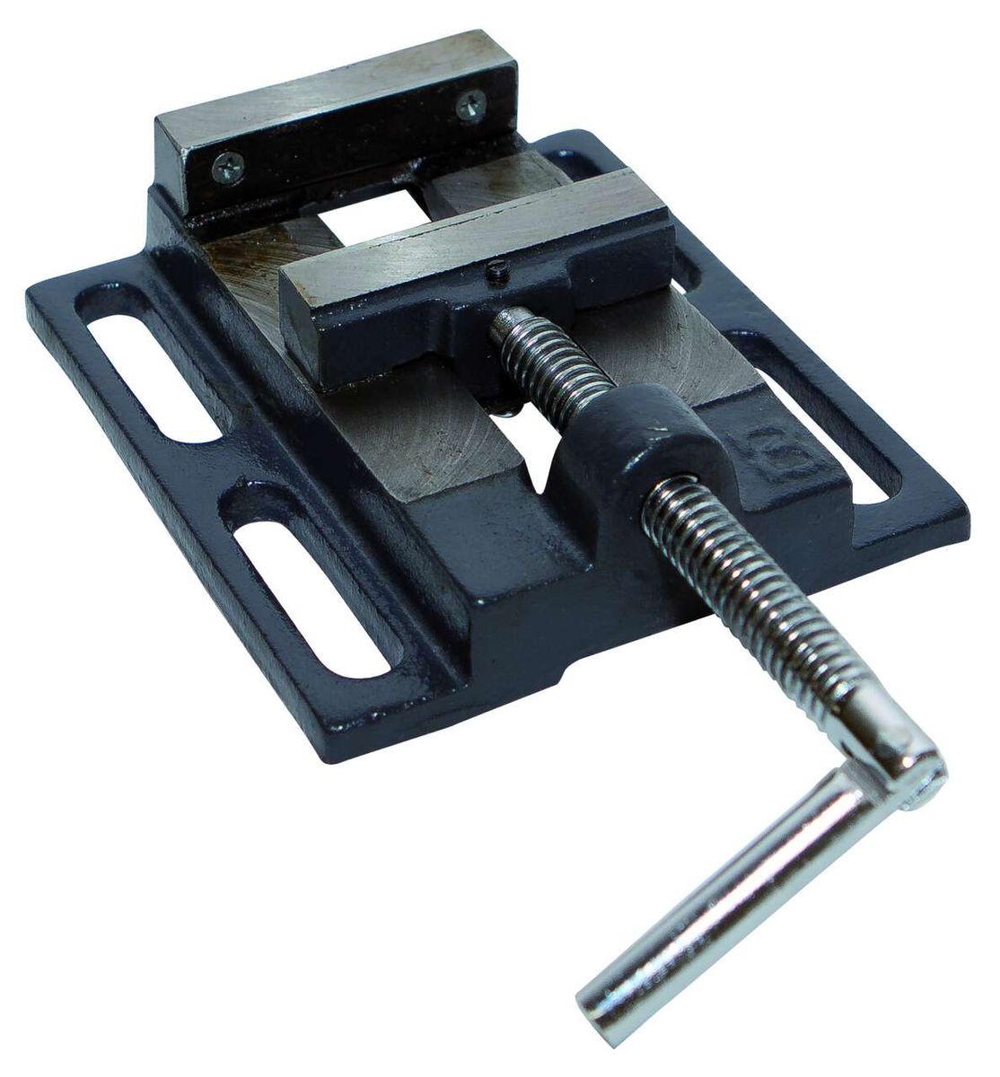 Scheppach vice with hand crank and work surface