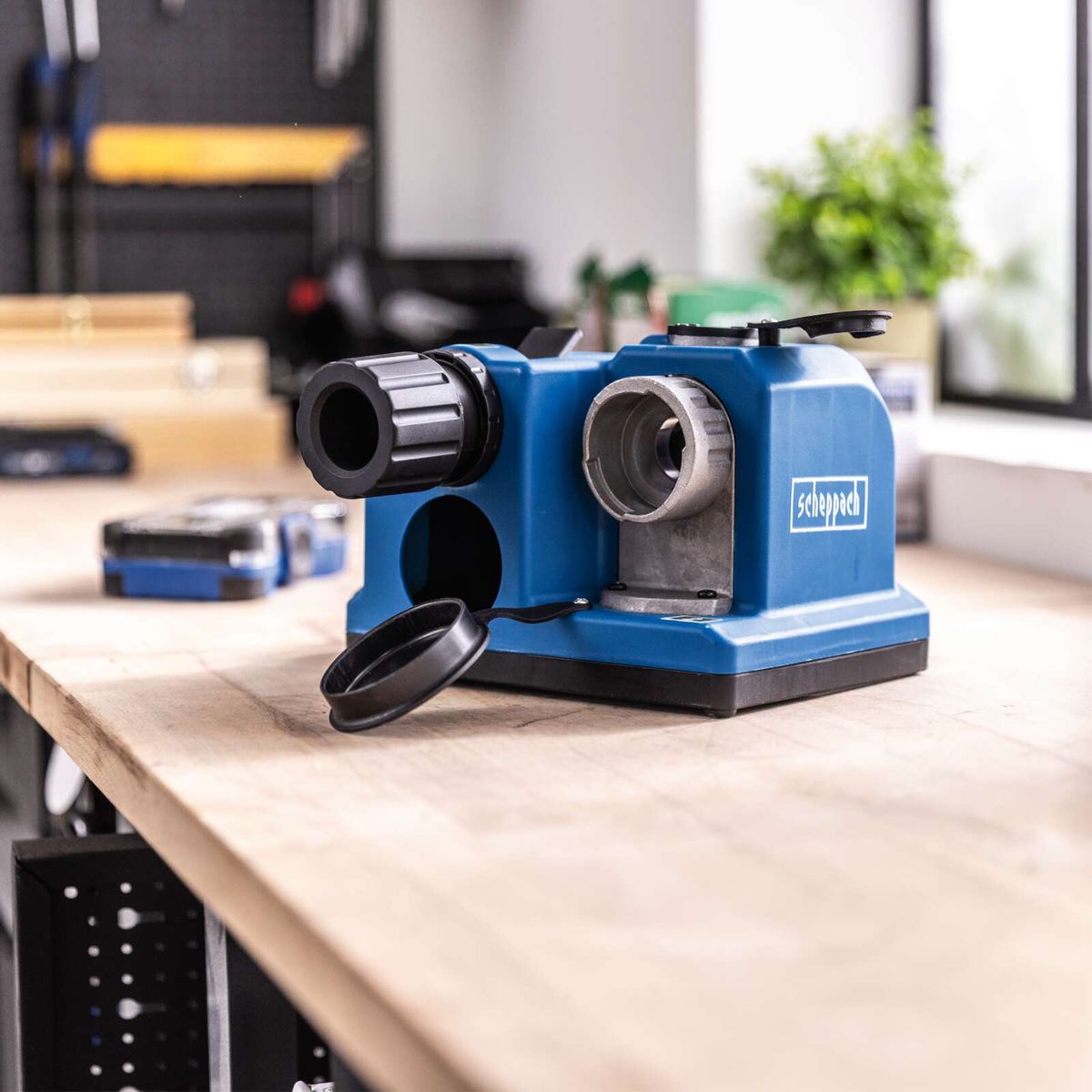 Scheppach tool with integrated measuring system and precision measuring rings