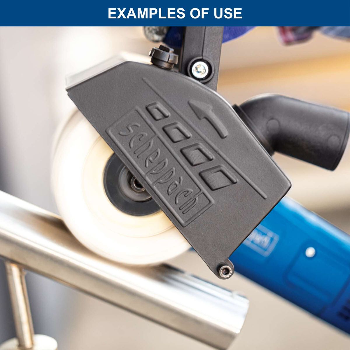Tool with embedded control panel for precise adjustments