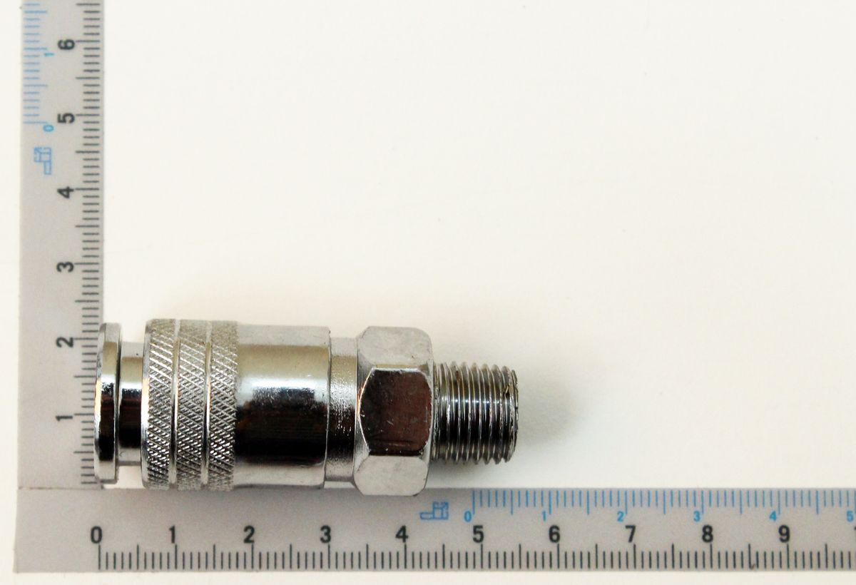 Scheppach quick coupling G 1/4" with measurement scale