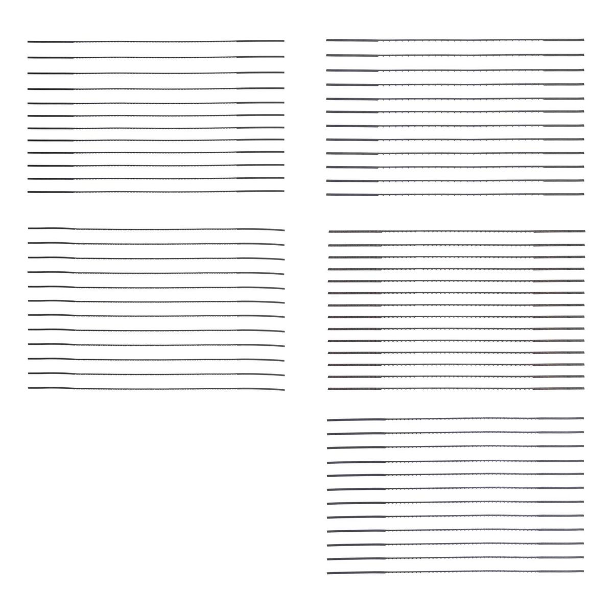 Key technical specifications for 60-piece decuping blade set (12-piece packs) for decuping saws