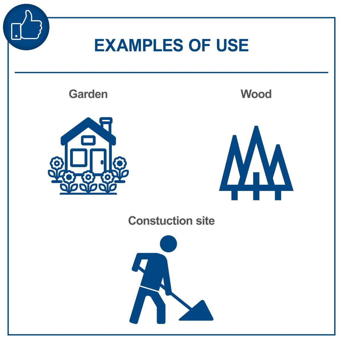 Examples of Scheppach dumper usage in garden, wood storage, and construction site