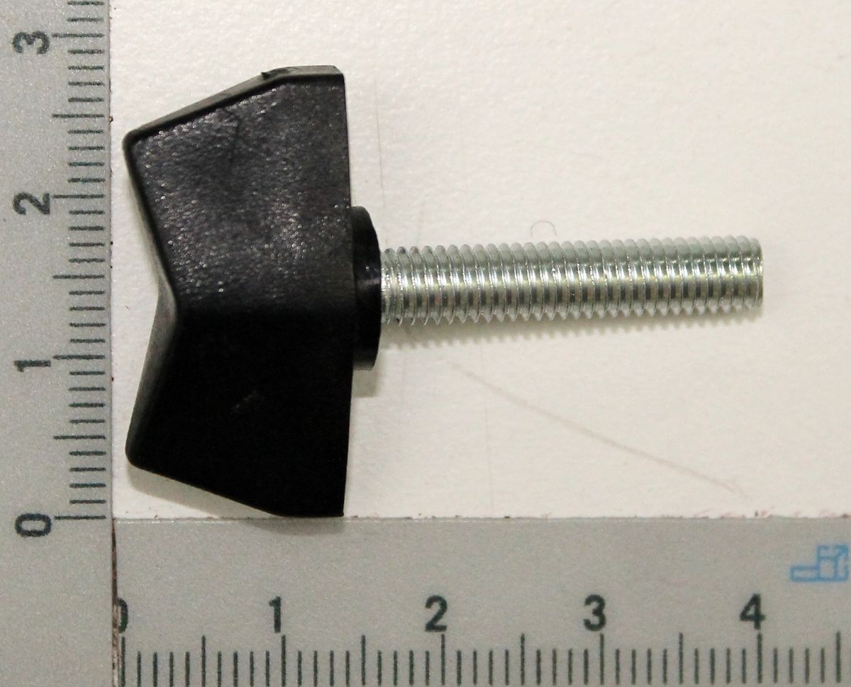 Scheppach wing screw (M5 × 25) with integrated head cover