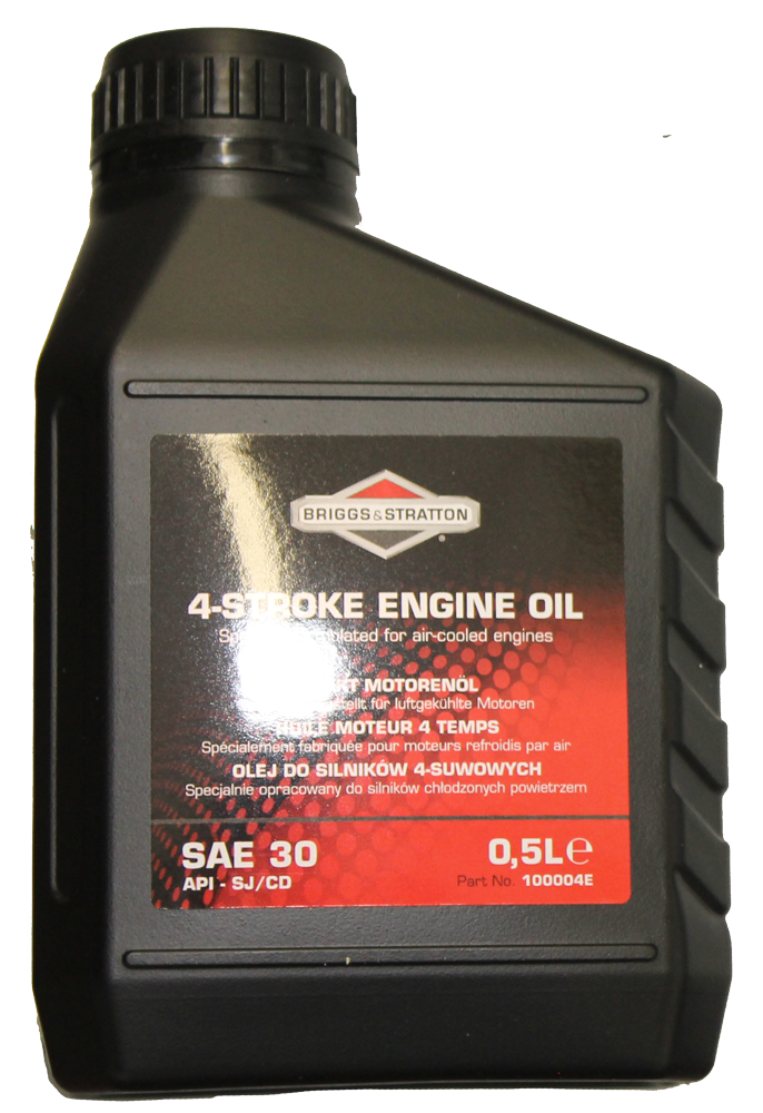 Briggs & Stratton 4-stroke engine oil (SAE 30) for air-cooled engines, 0.5 liters