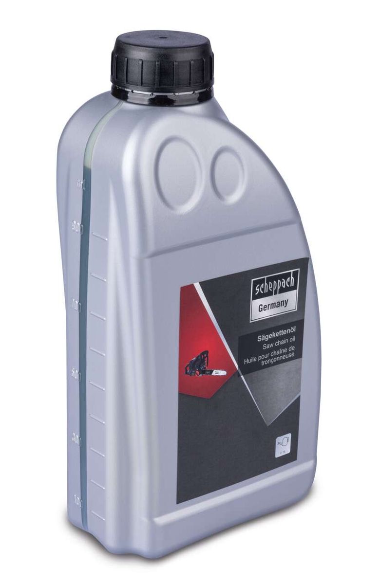 Scheppach saw chain oil (1-litre bottle) for chainsaws