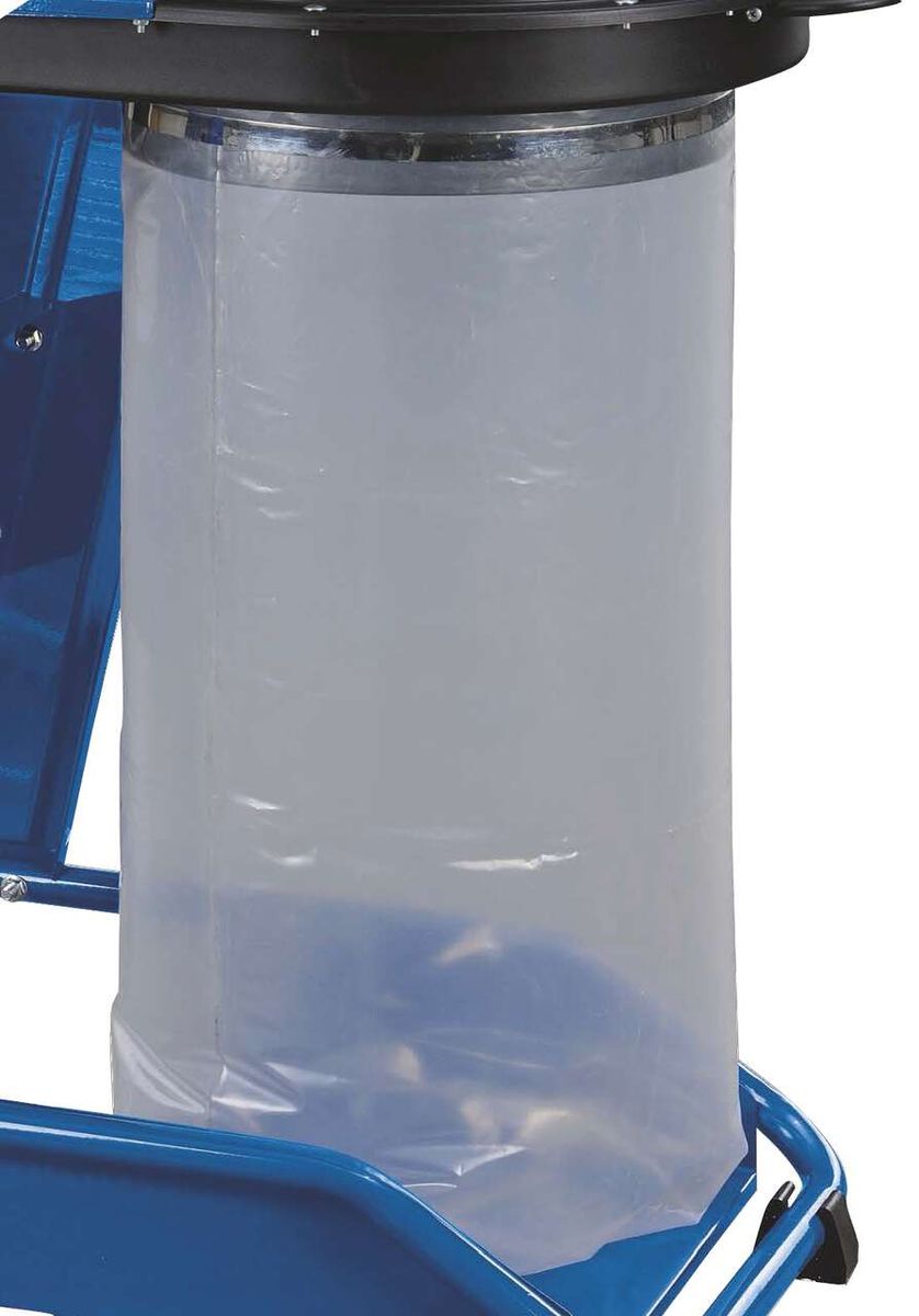 Chipping bag for metal shavings, part of a set with 20 units
