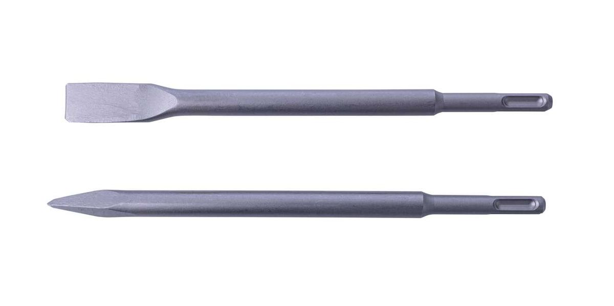 Scheppach SDS-Plus pointed and flat chisel set DH1300Plus