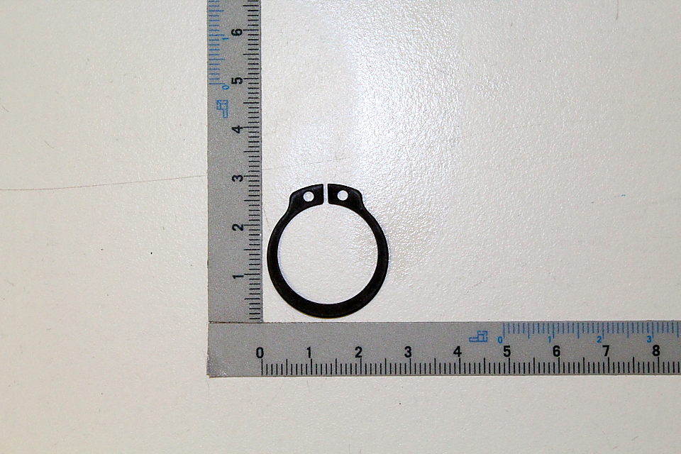 Scheppach circlip ring (A16) shown in scale