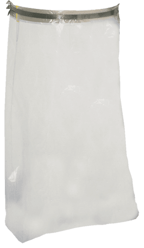 Scheppach chipping bag, white container for metal waste