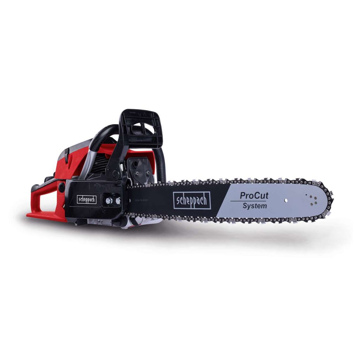 Scheppach petrol chainsaw with 20-inch ProCut blade and chain