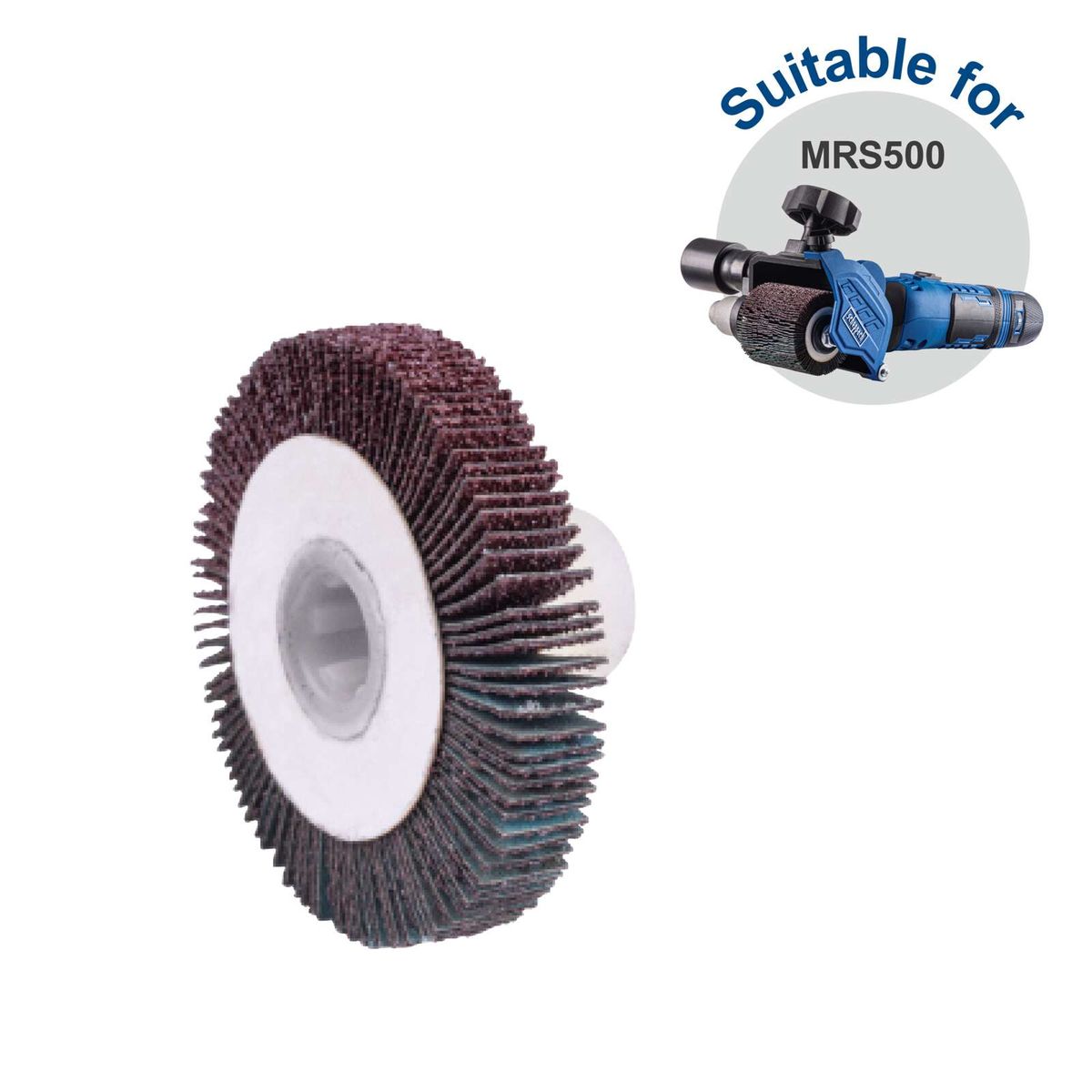 Scheppach slat brush with integrated clearing ring for MRS500