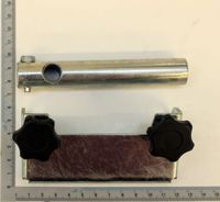 Scheppach measuring device with scale and handles