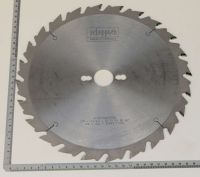 Scheppach circular saw blade, 270 mm diameter, 30 mm width, 3.2 x 2.2 mm thickness, 24 teeth