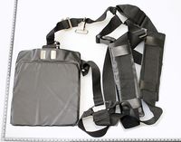 Shoulder belt with integrated padded bag attachment