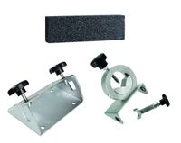 Scheppach clamping and adjustment assembly for sharpening tool