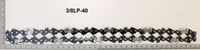 Scheppach saw chain with 3/8LP-40 link, 9.525 mm pitch, 10-inch length
