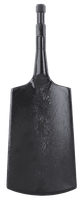 Scheppach Aero spade blade with handle, close-up view