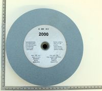 Scheppach grinding wheel sticker with specifications (Part No. 8949 0715)
