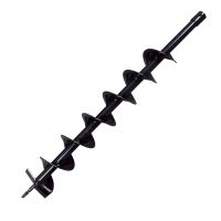 Multi-stage screw clamp with spiral screw for accurate fixing