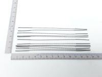 Scheppach leaf-cutting blades (12 pieces) with measuring guide for accuracy