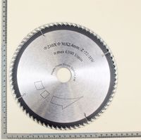 Scheppach cutting disc with dimensions 210 x 30 mm, 2.4 mm thick, max 6300 rpm
