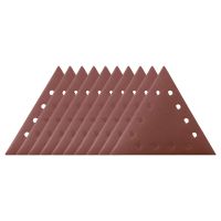 Triangular sanding paper, grit 240, set of 10 pieces