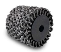 Twisted metal wire brush head for Scheppach product