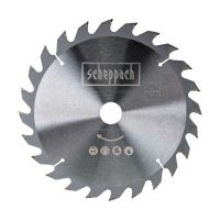 Scheppach circular saw blade with speed marking (5800 rpm), tested and directional arrow