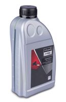 Scheppach saw chain oil (1-litre bottle) against white background