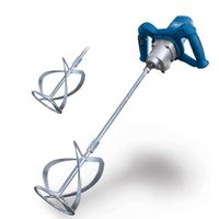 Scheppach paint and mortar stirrer with dual gearbox and speed control for PM1600 hand mixer