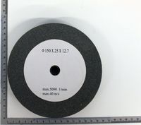 Scheppach grinding disc with dimensions Ø 150 x 25 x 12.7 mm, close-up view
