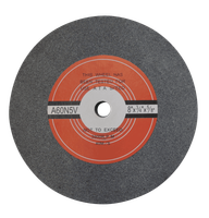 Scheppach grinding disc with speed limit sticker, 8-inch diameter