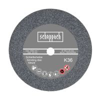Scheppach grinding disc (K36) with max. 4450 rpm and 35 m/s, Ø 150 x 20 mm