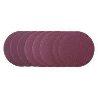 9-piece sanding paper set, 125mm diameter, various grits for precise finishing