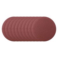 Round, plush textured rug with smooth surface for indoor use