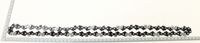 Scheppach saw chain with 53 driving links, 3/8 inch pitch, for cutting applications