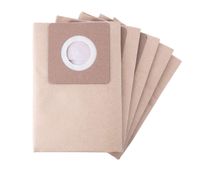 Paper vacuum bags 30 litres wet/dry vacuum, 5 pieces, Scheppach NTS30 Premium. Shown from the front.