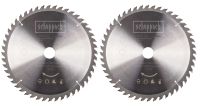 Scheppach circular saw blade (part of a set) with markings and label