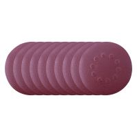 Round sanding paper, grit 100, 10-pack, Ø 215 mm with diameter markings