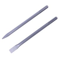Scheppach chisel set with two distinct cutting heads